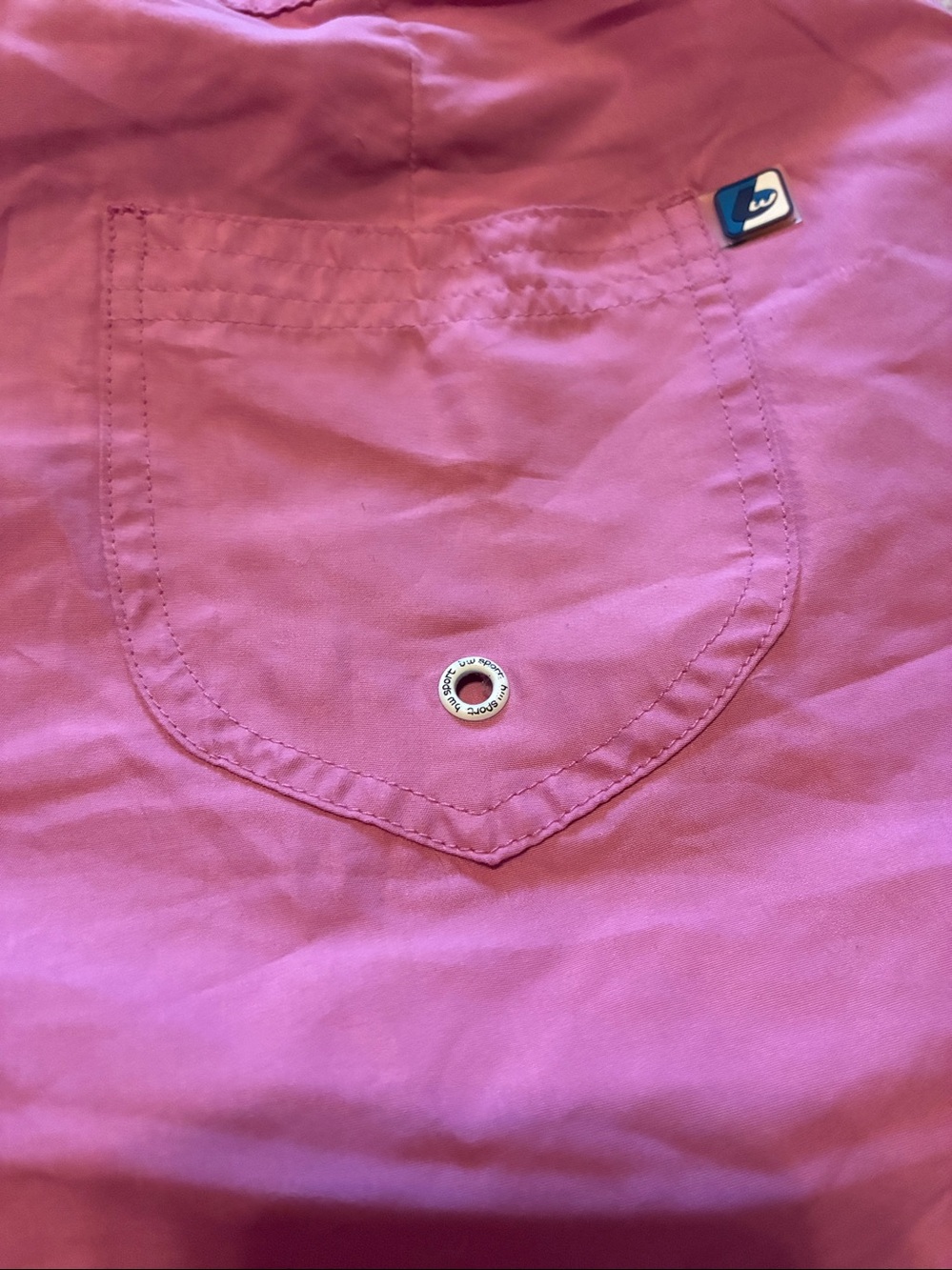 Surf/board shorts Rose-Pink with Side Stripe Detail. - Picture 6 of 7